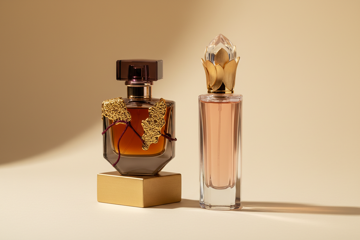 Extrait de parfum et eau de parfum