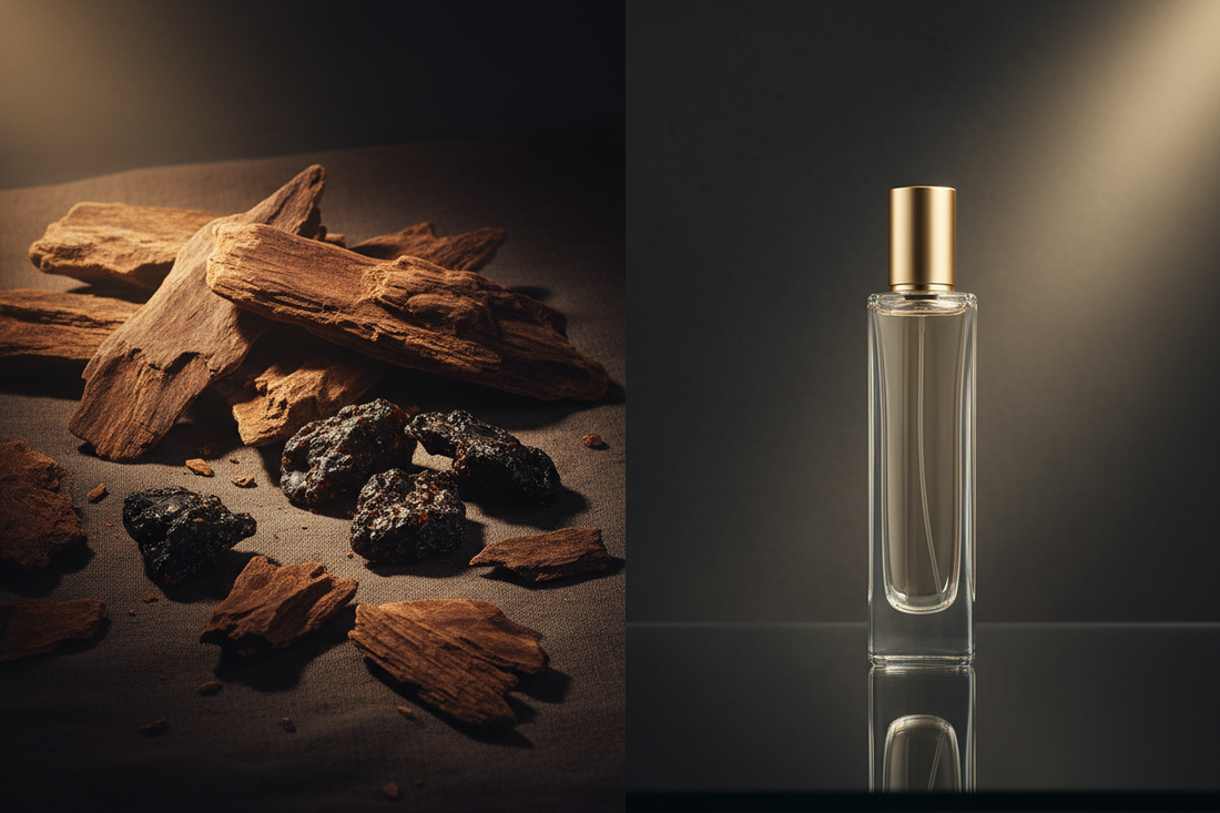 Oud naturel et oud synthétique comparés