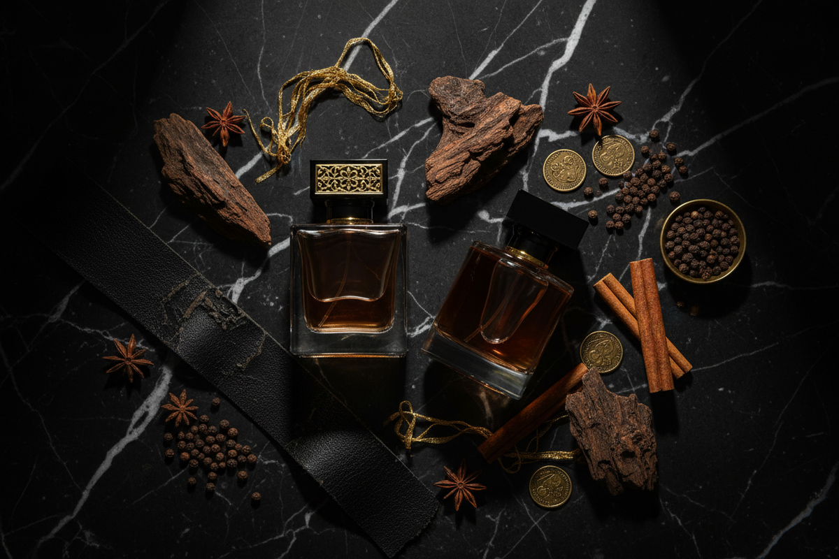 Parfums orientaux pour homme