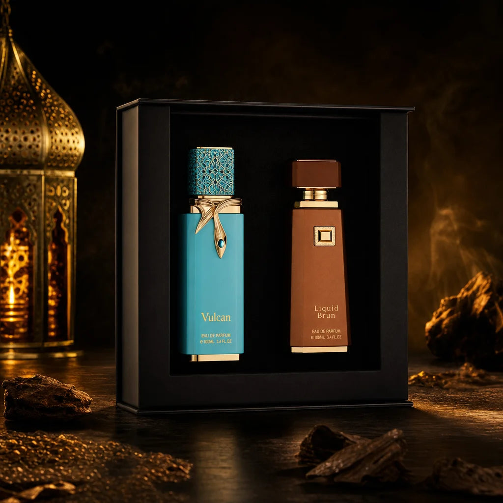 Duo Vulcan Feu & Liquid Brun French Avenue